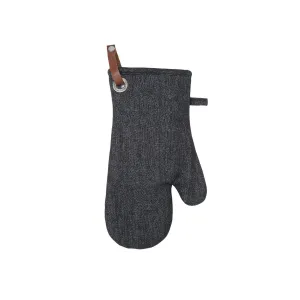 Academy Oven Glove Denim Black