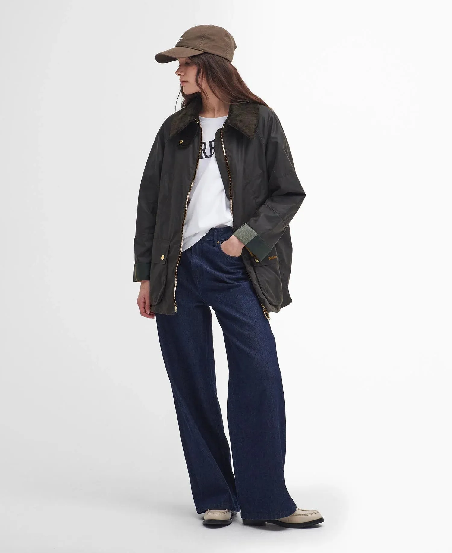 Allerston Waxed Jacket - Olive/Ancient