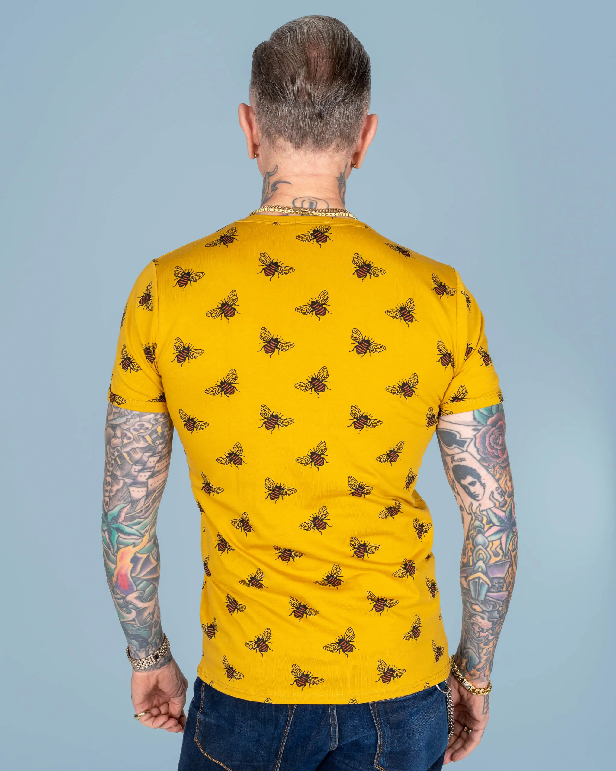 Buzzy Bee Mustard Gold Tee