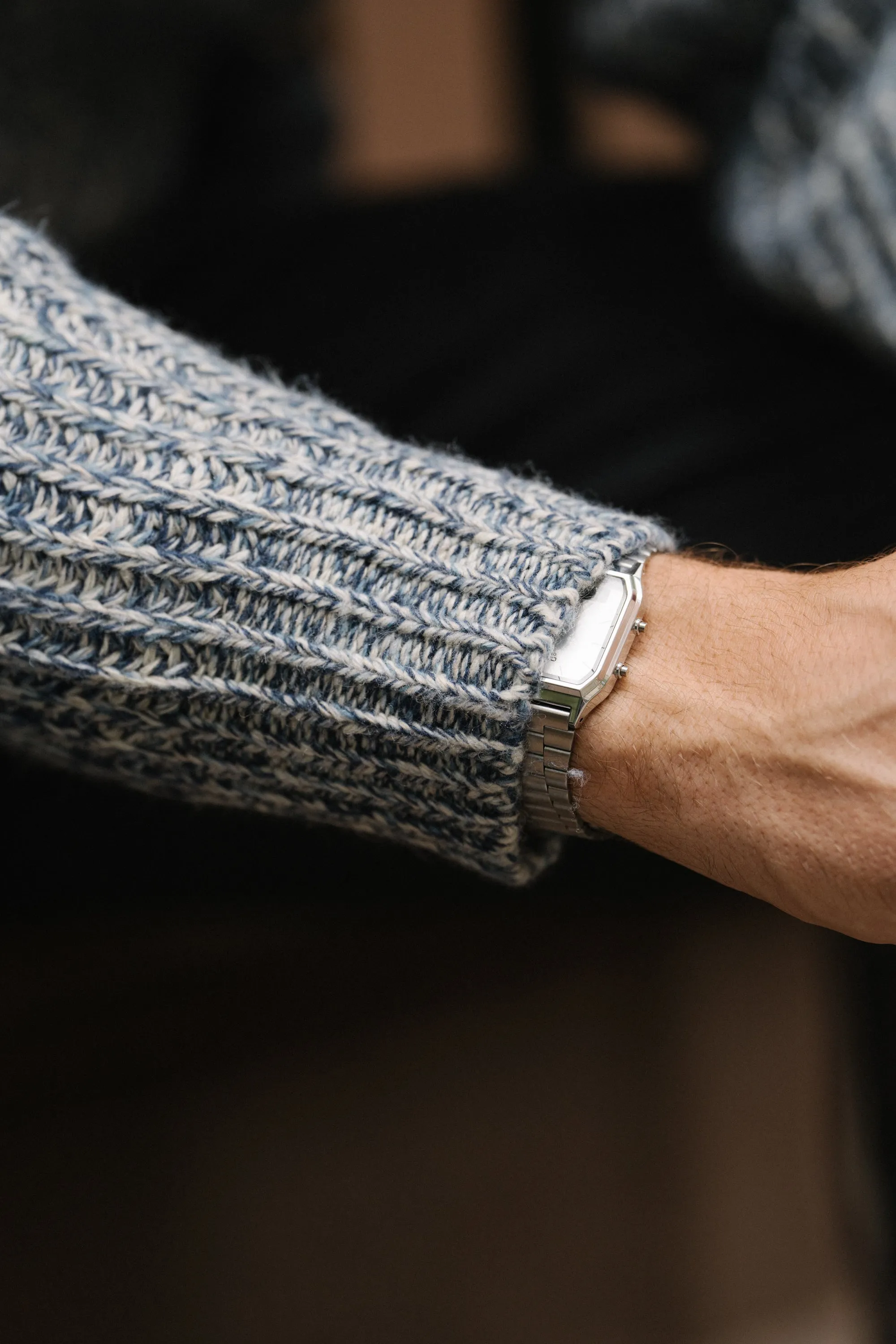 Cozy Chunky Twist Heavy Knit Sweater - Pebble Gray