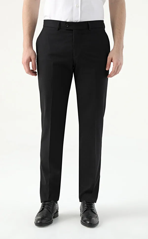 Ds Damat Trouser Slim Fit Black