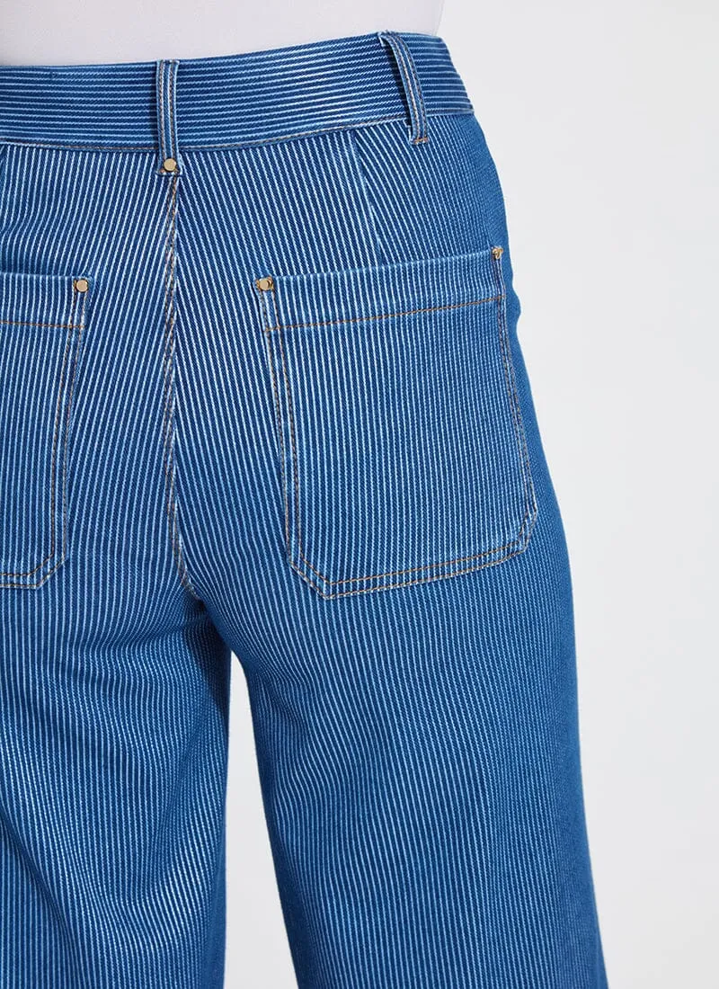 Erin Hi Waist Wide Leg Denim (28" Inseam)