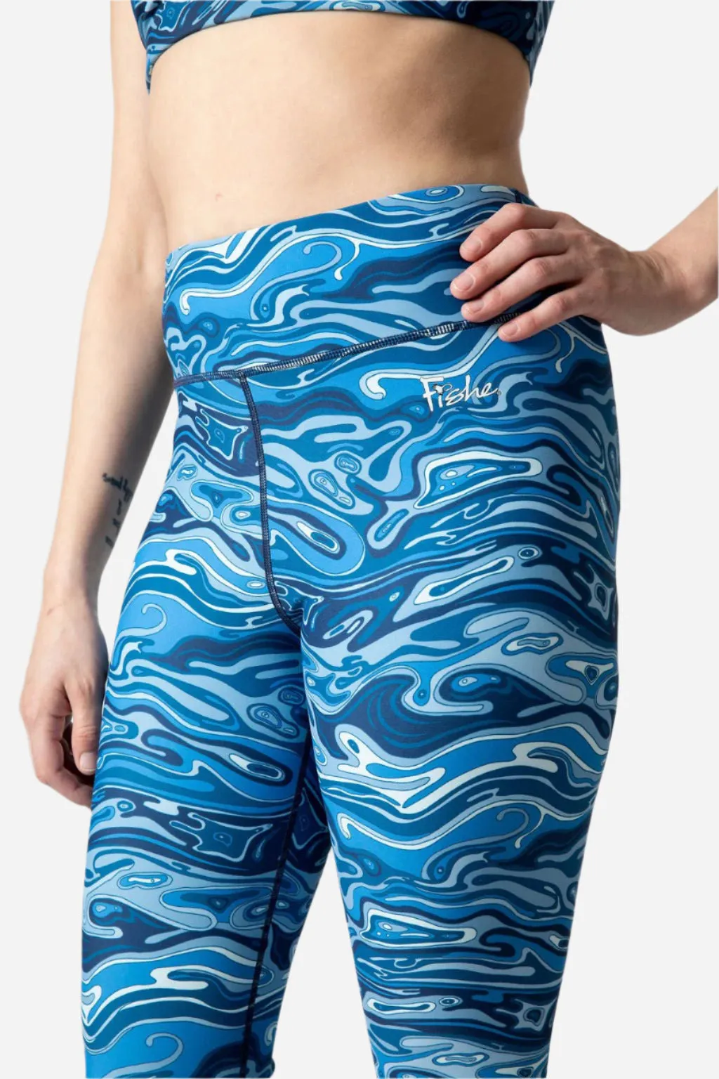 FisheWaters High-Waisted Leggings
