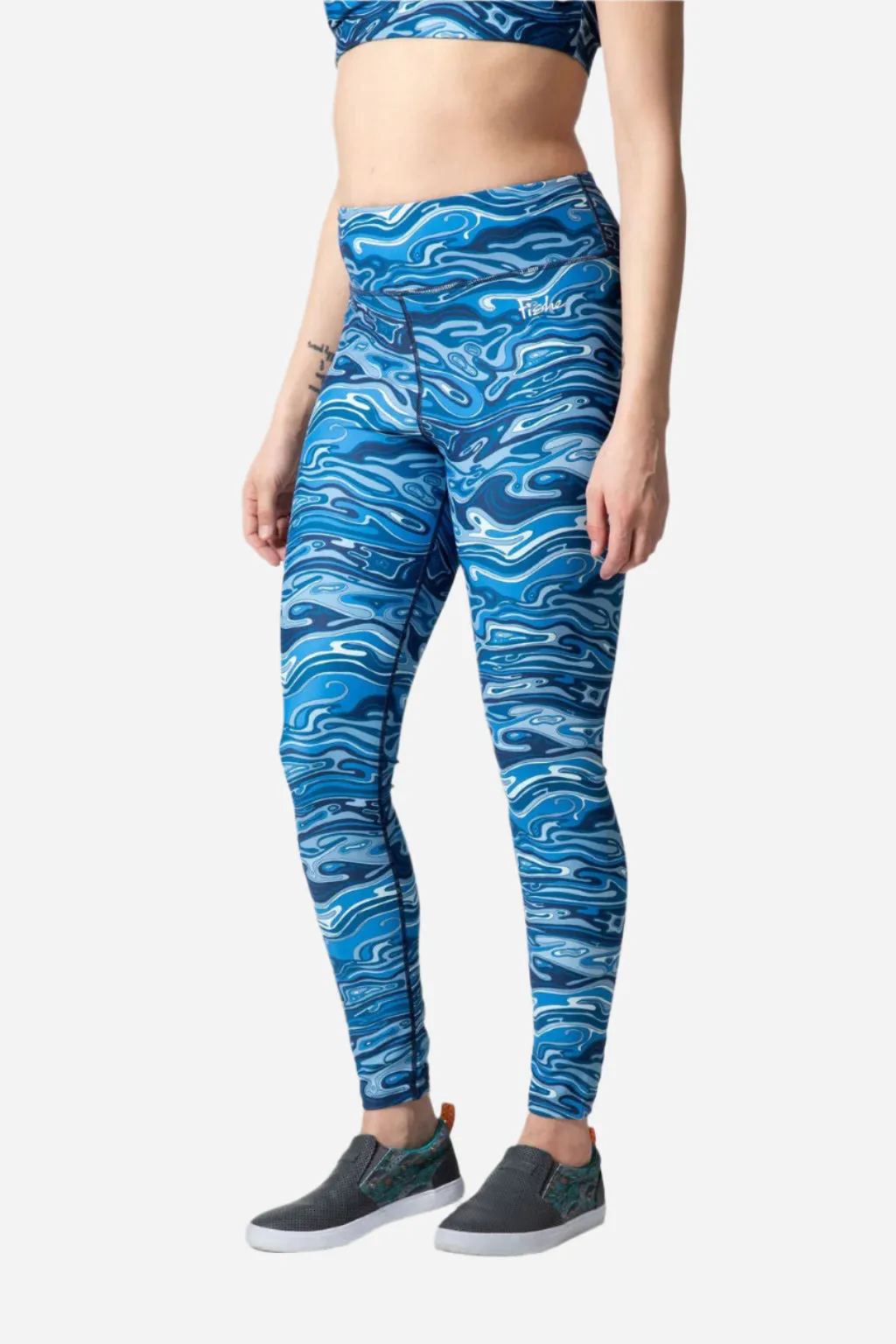 FisheWaters High-Waisted Leggings