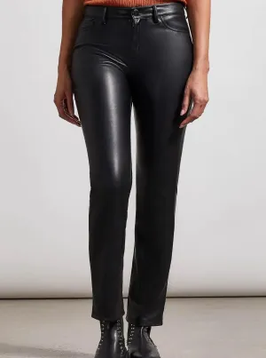 Fly Front Five Pocket Pant [Black-1214O]