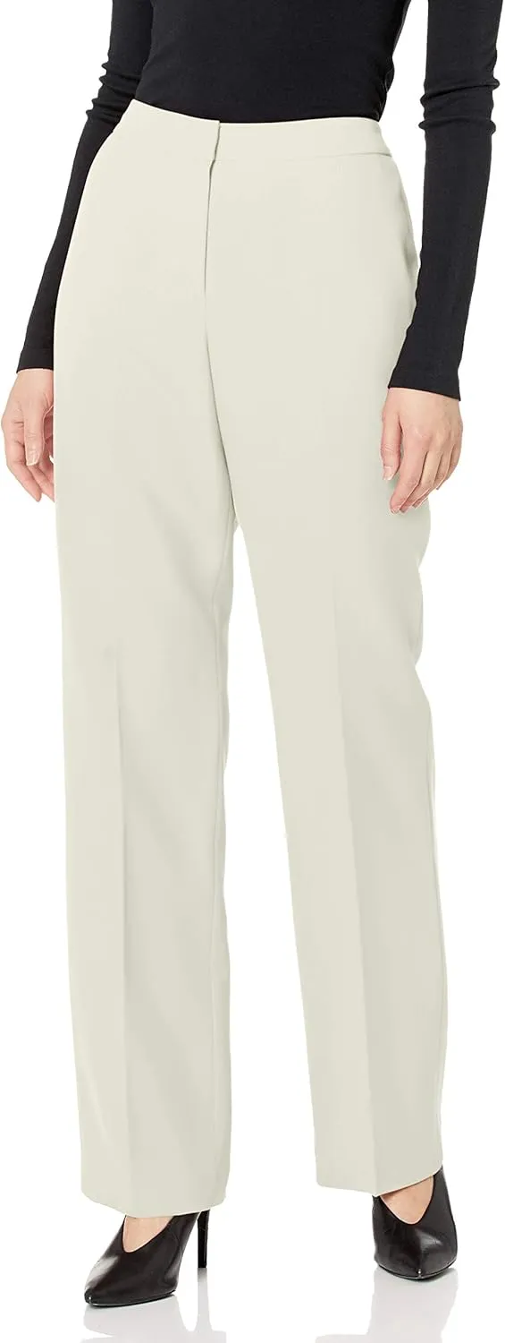 Kasper Women's Petite Size Stretch Crepe Kate Pant