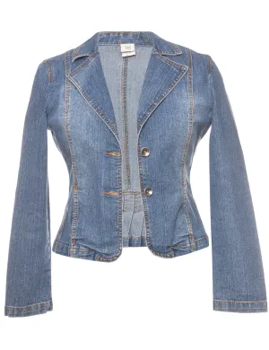 Medium Wash Denim Jacket - L