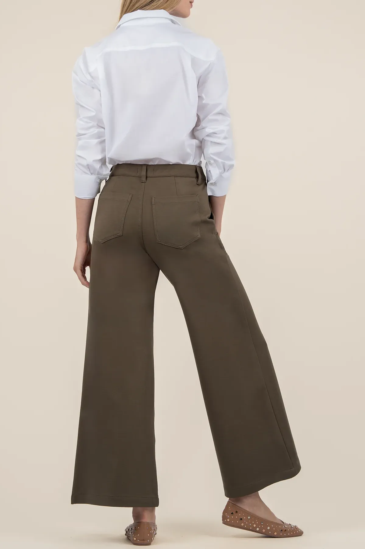 Meg High Rise Pants W Trouser [OLIVE]