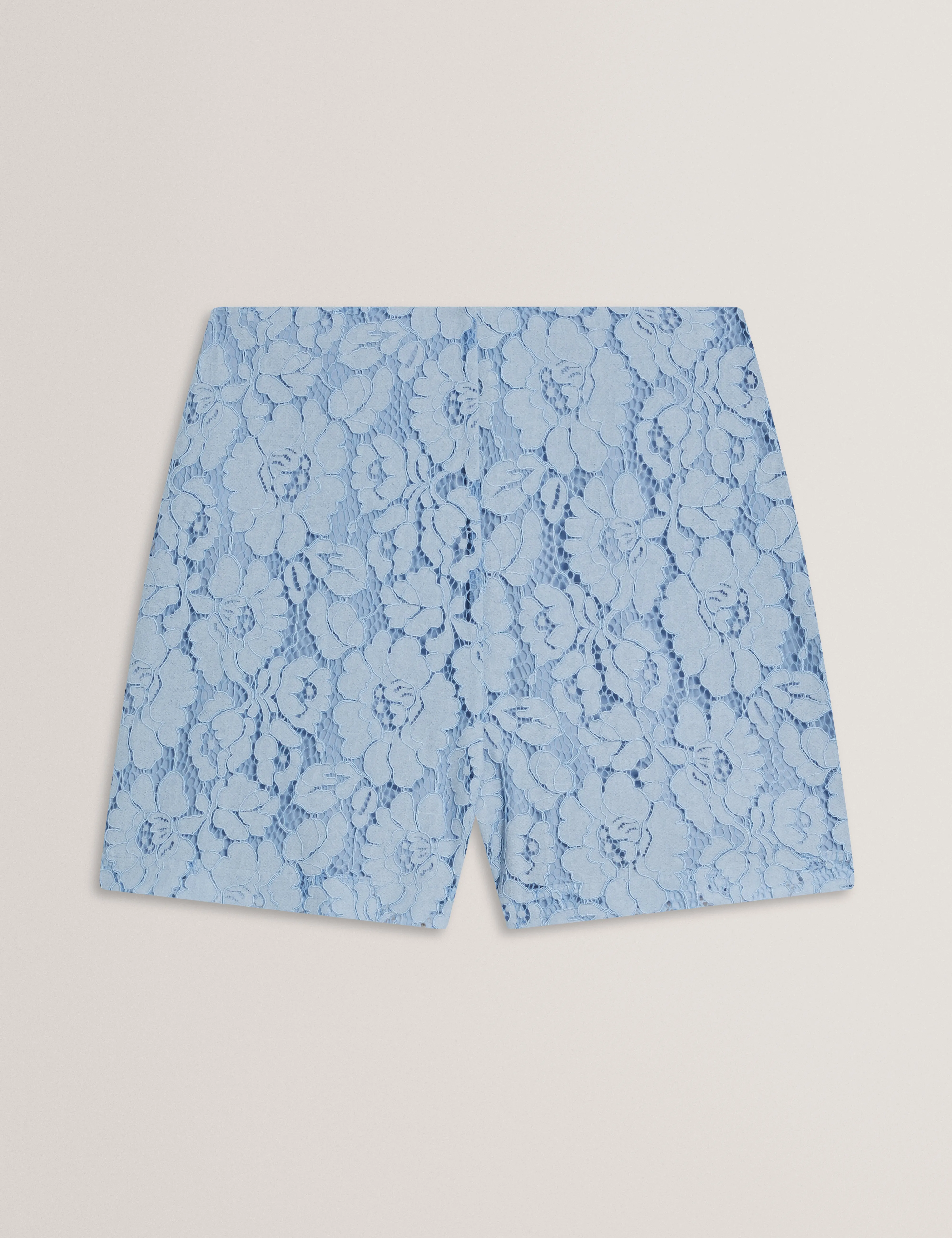 Meriosh Bonded Lace Shorts Lt-Blue