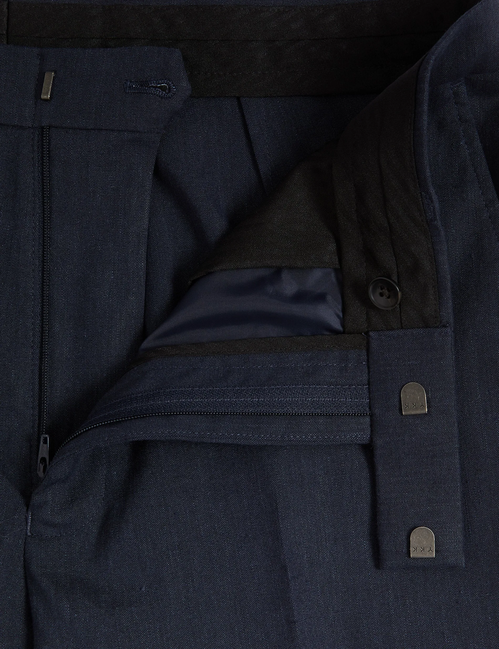 Miracle Marks & Spencer Italian tailored suit trousers dark blue
