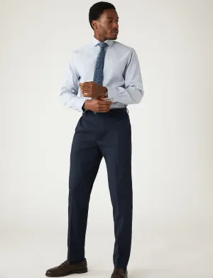 Miracle Marks & Spencer Italian tailored suit trousers dark blue