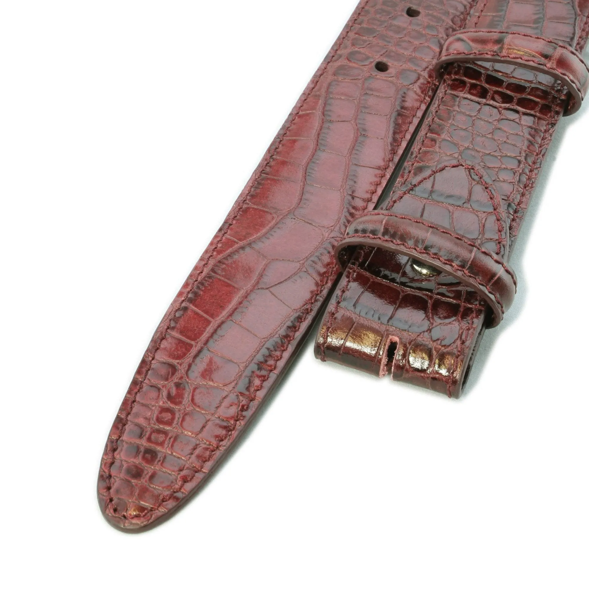 Mock Crocodile Classic Belt Strap