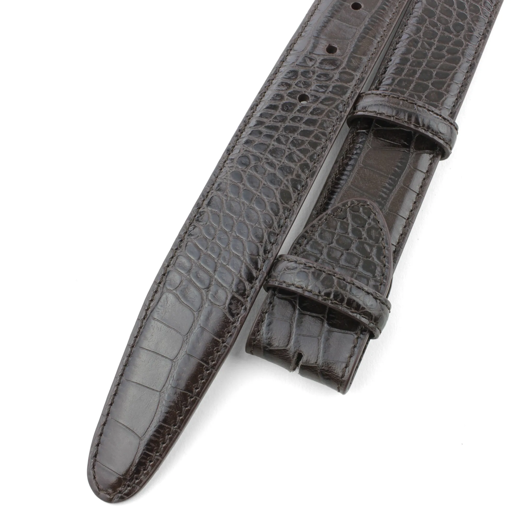 Mock Crocodile Classic Belt Strap