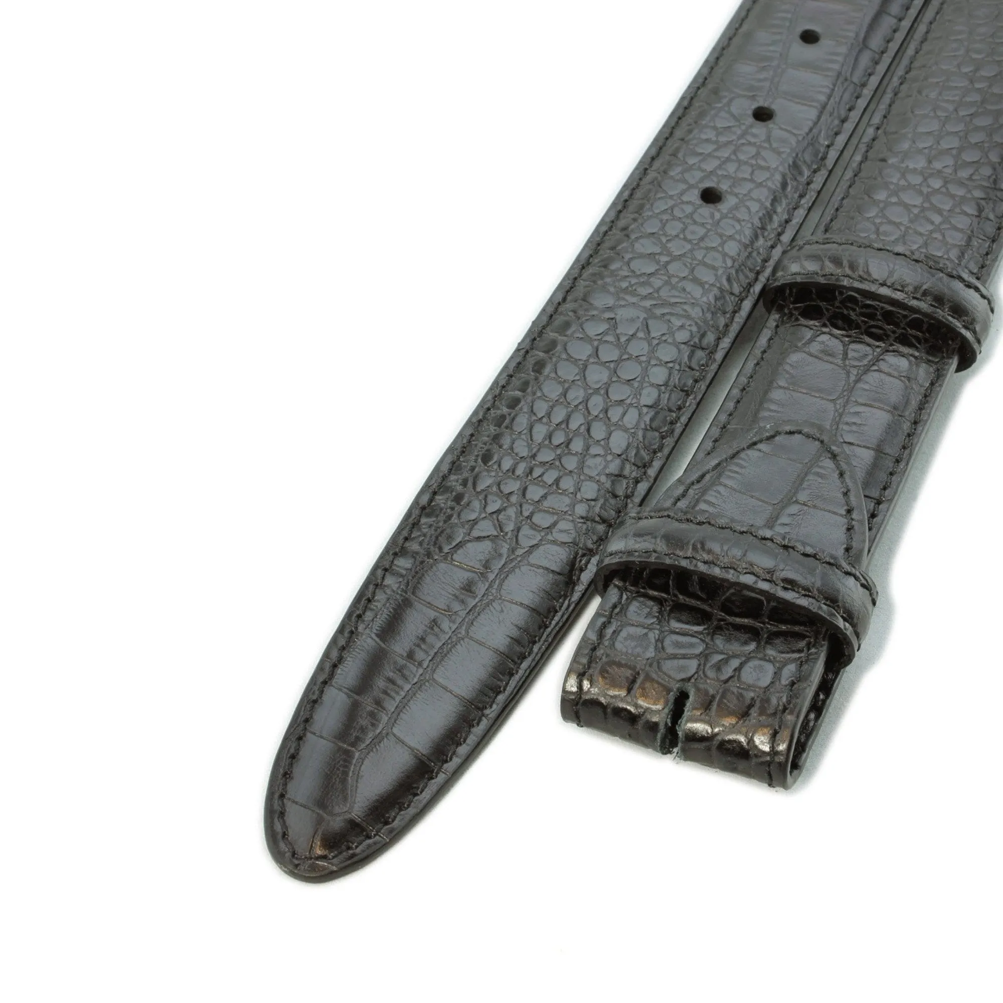 Mock Crocodile Classic Belt Strap