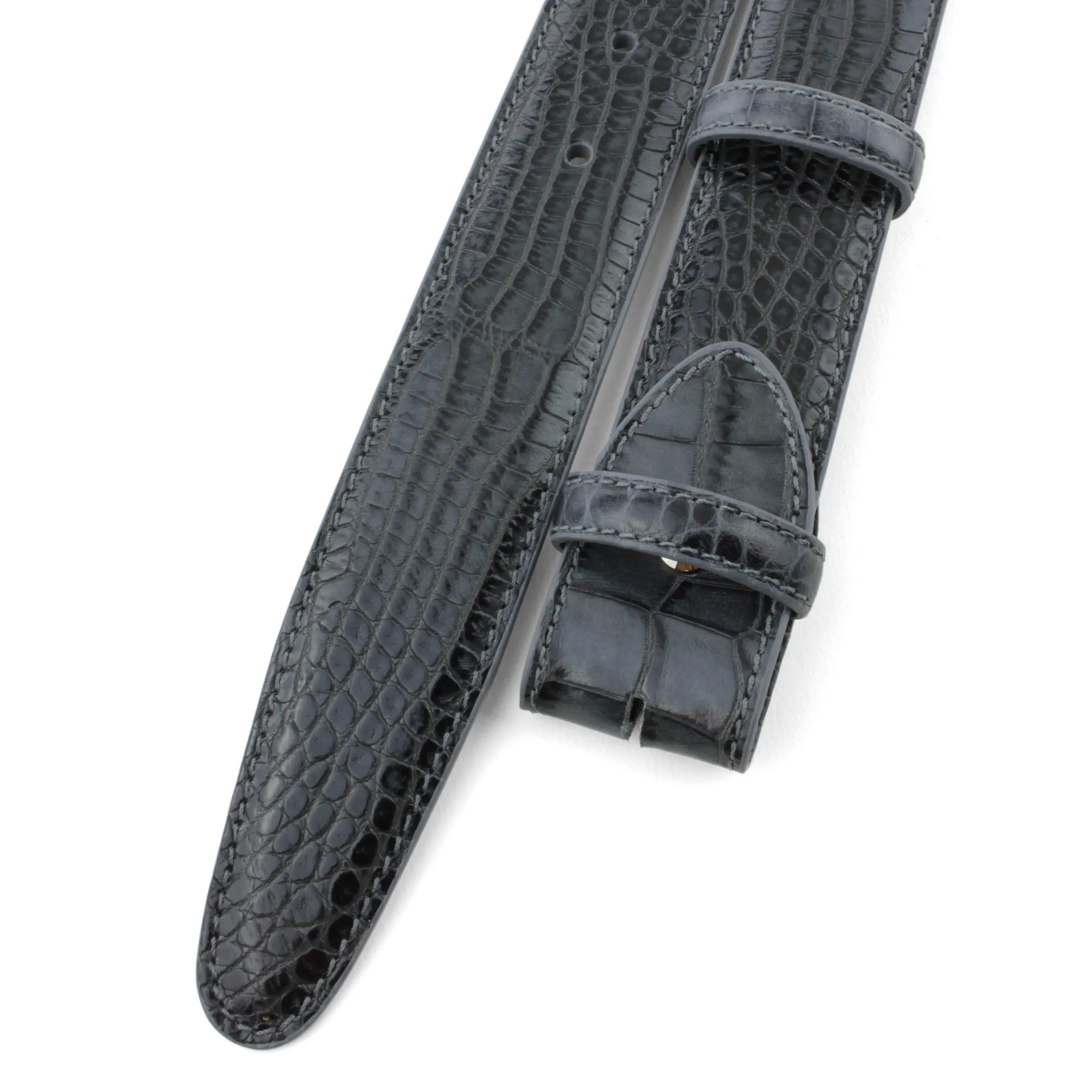 Mock Crocodile Classic Belt Strap
