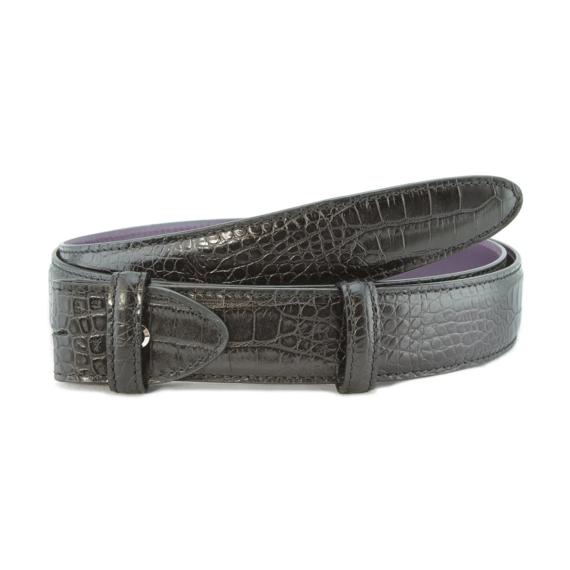 Mock Crocodile Classic Belt Strap
