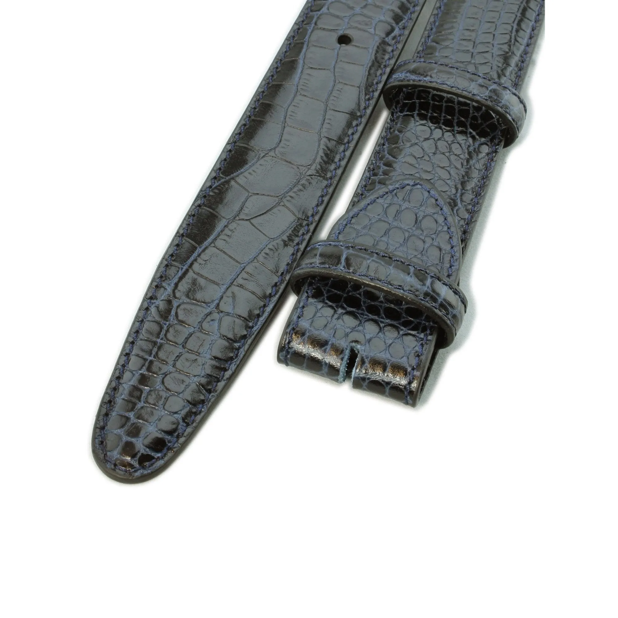 Mock Crocodile Classic Belt Strap