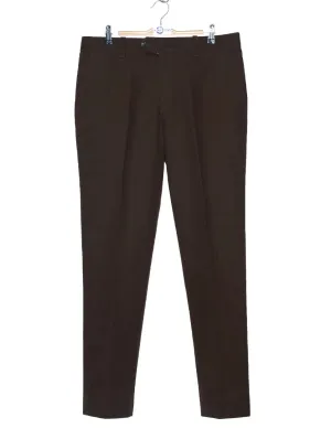 Mod Sta Press Trouser | Chocolate Brown Sta Press Trouser