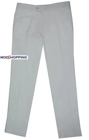 Mod Sta Press Trousers | White Sta Press Trouser