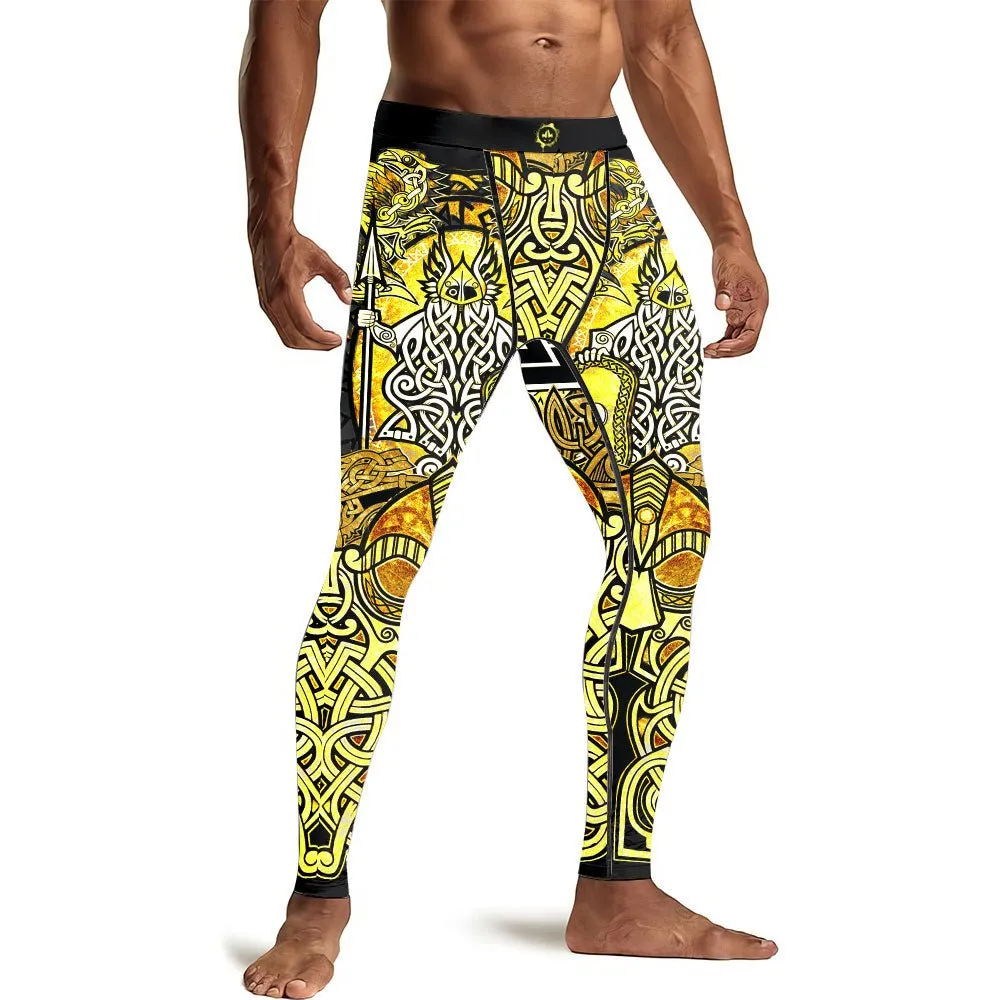 Odin Norse Rune Men's Compression Leggings