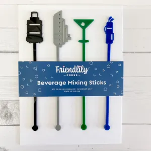 Retirement Drink Stirrer by Friendlily Press