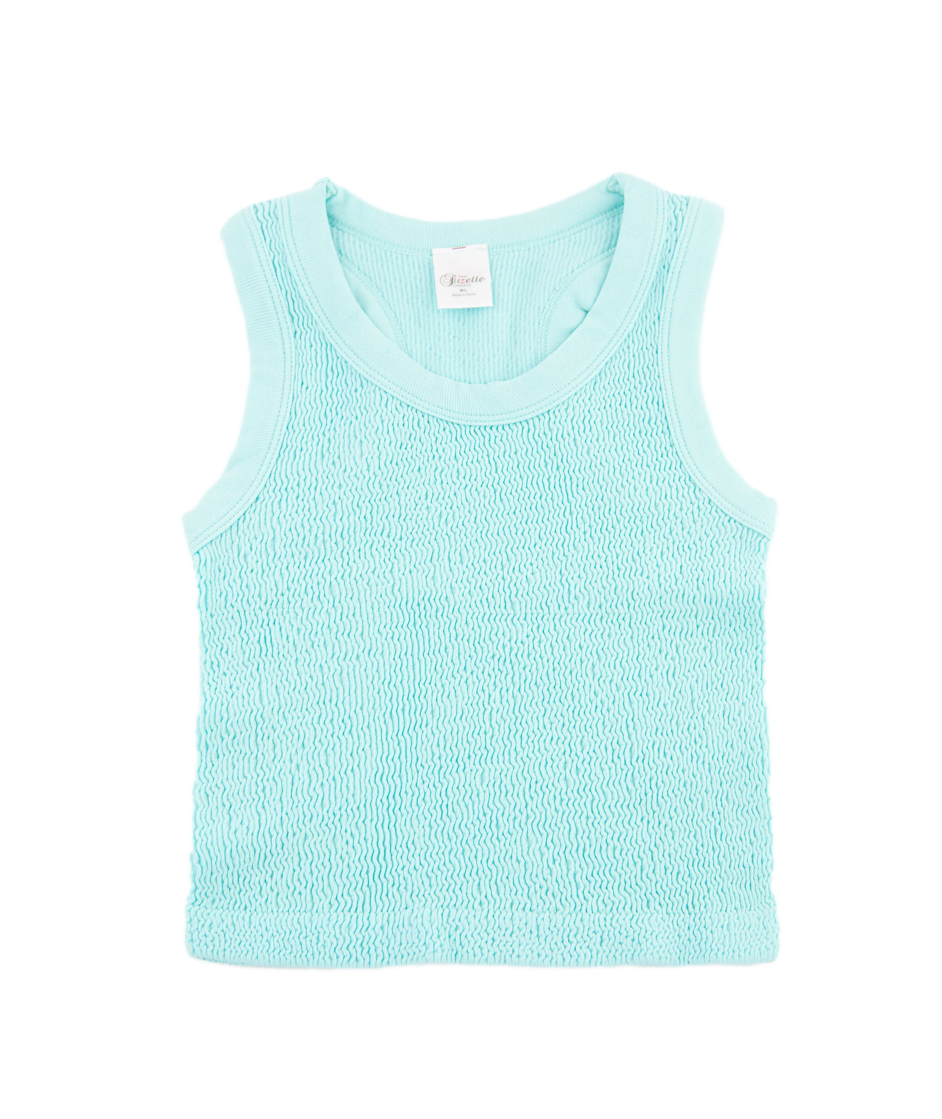 Rosie Smocked Tank Girls