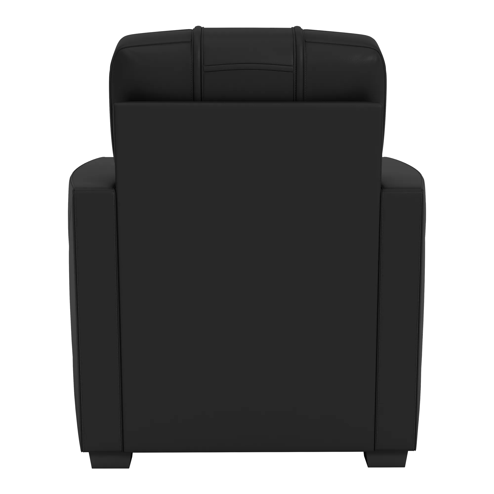Silver Club Chair with Georgia Tech Yellow Jackets Block GT Logo