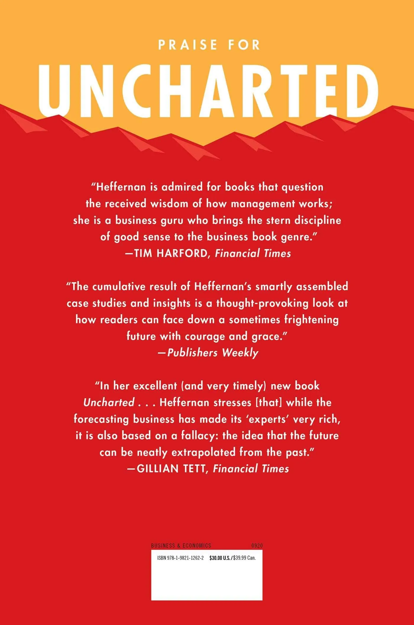 Uncharted: How to Navigate the Future - Hardcover by Margaret Heffernan