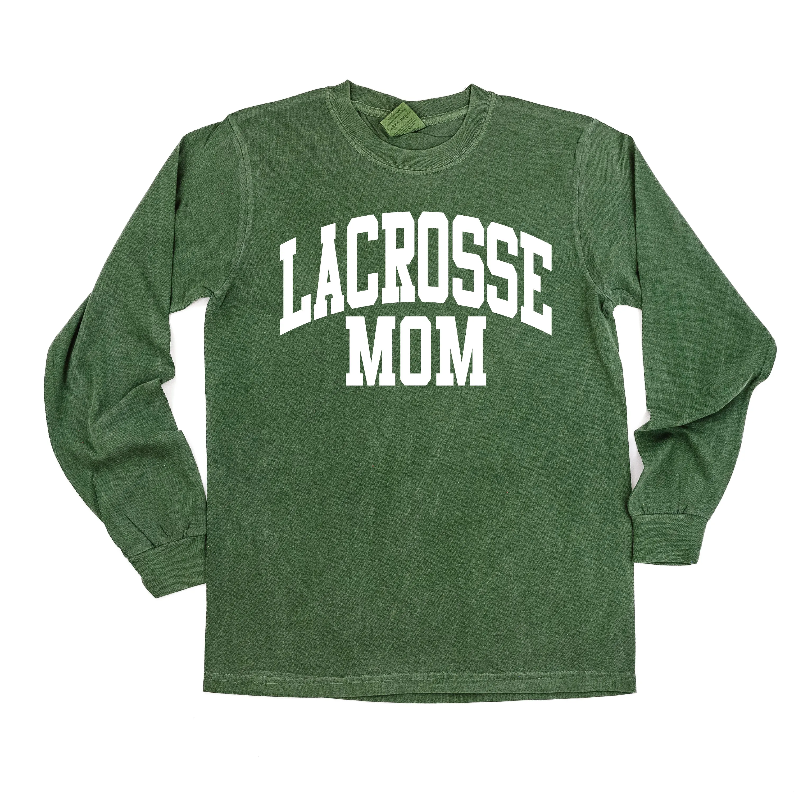 Varsity Style - LACROSSE MOM - LONG SLEEVE COMFORT COLORS TEE