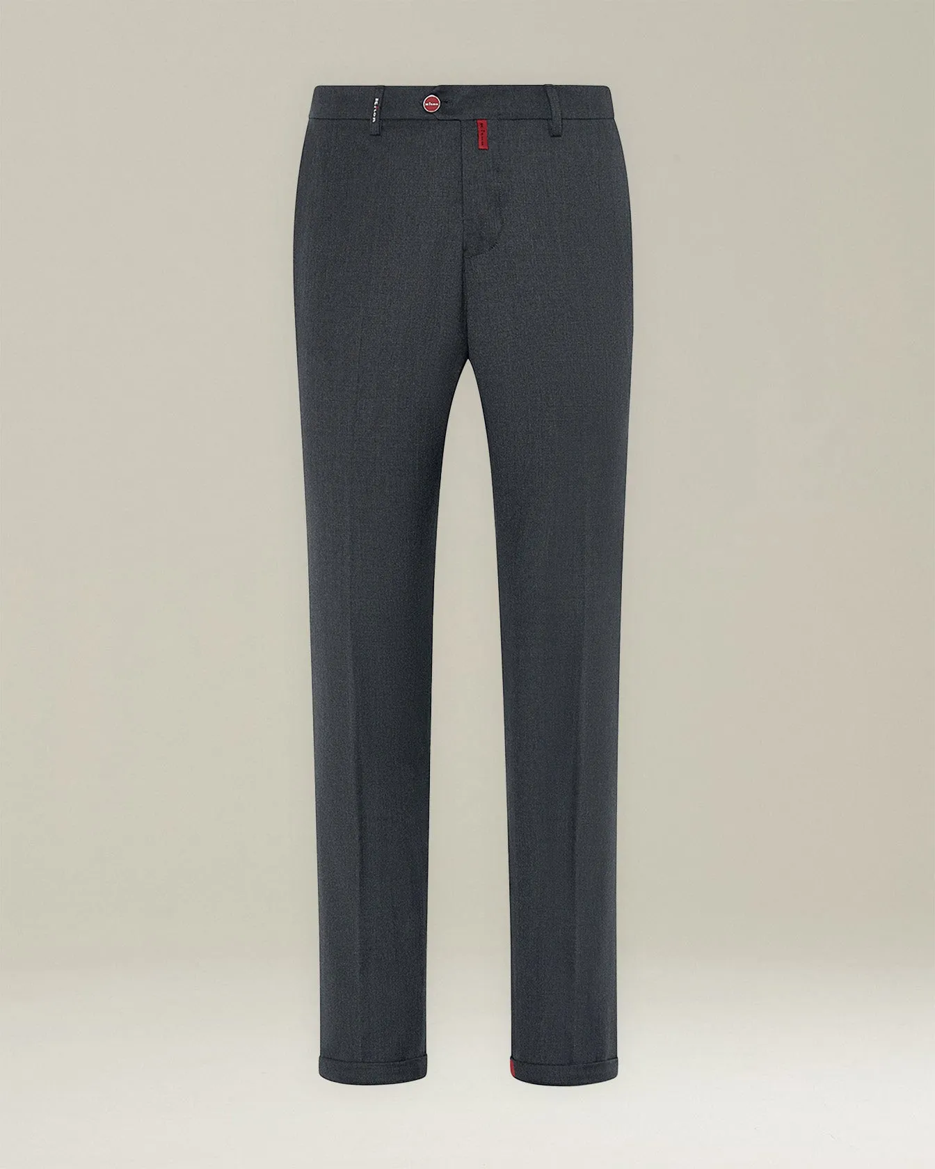WOOL CHINO TROUSERS